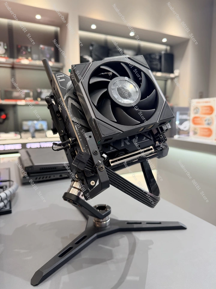 B30 Rotatable Gimbal Open ITX  - đánh giá và giá Aluminum Open Frame Test Bench Water Cooling