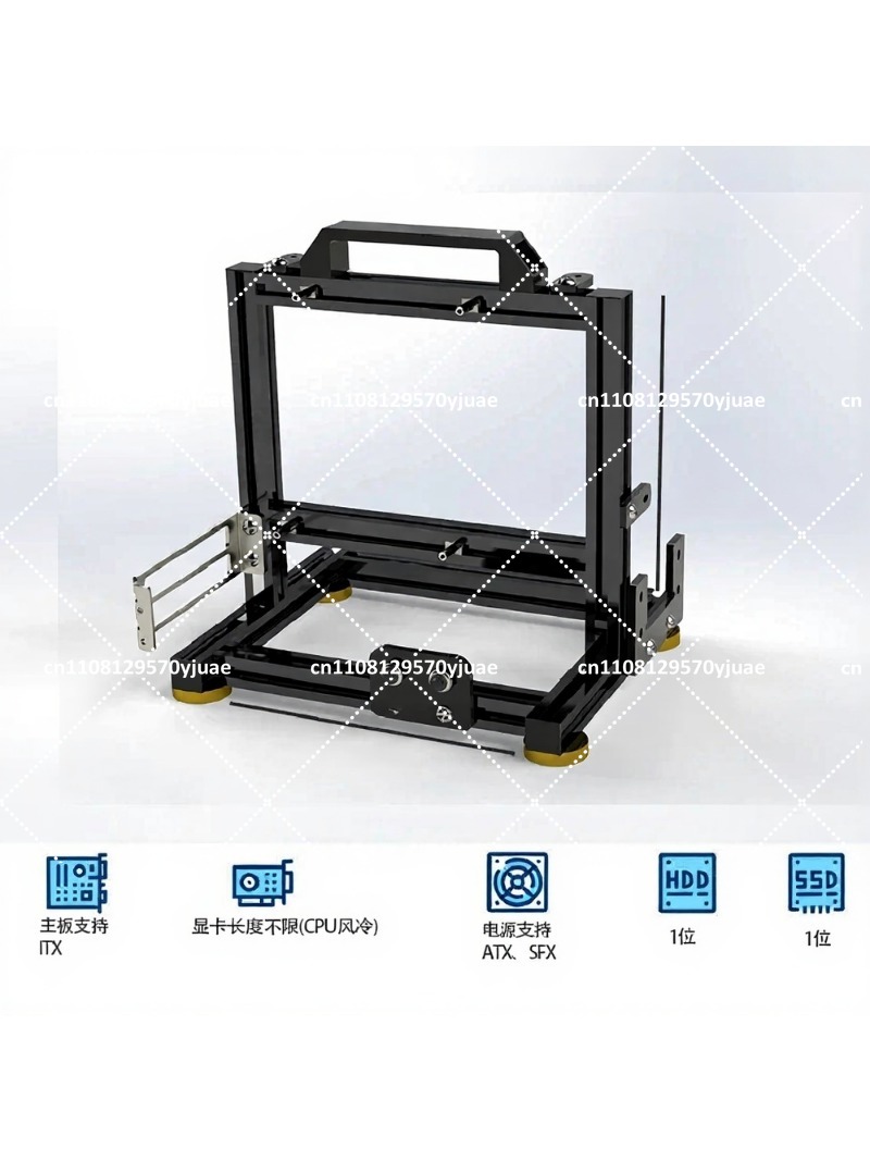 Aluminum Open Air PC Test Benc - đánh giá và giá Aluminum Open Frame Test Bench Water Cooling