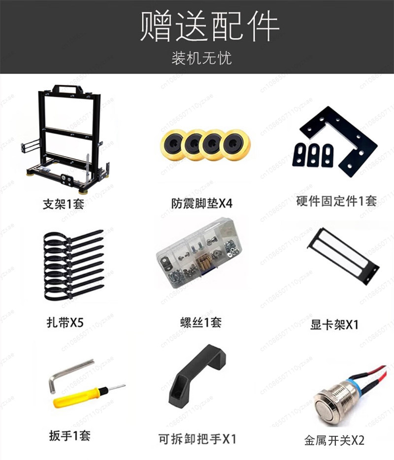 Portable All Aluminum Open Air - đánh giá và giá Aluminum Open Frame Test Bench Water Cooling
